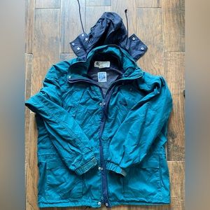 VINTAGE \ Columbia outdoor jacket \ made in USA\omni tech tag